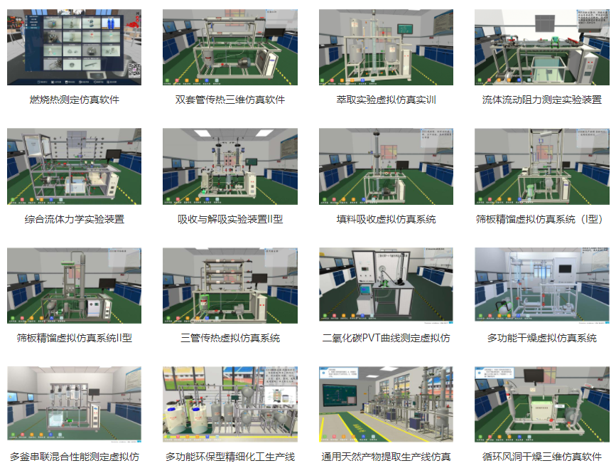 專業(yè)三維仿真軟件結(jié)合實(shí)訓(xùn)室以“高度仿真”和“人機(jī)交互”的方式，使人和計算機(jī)及環(huán)境很好地“融合為一體”，打造“身臨其境”地專業(yè)三維仿真軟件。創(chuàng)新教學(xué)模式、豐富教學(xué)資源、智慧教學(xué)管理、高仿真教學(xué)體驗(yàn)，打造軟硬件一體及實(shí)訓(xùn)環(huán)境結(jié)合的綜合實(shí)訓(xùn)產(chǎn)品體系，讓老師教學(xué)更互動高效，學(xué)生學(xué)習(xí)更直觀有趣。