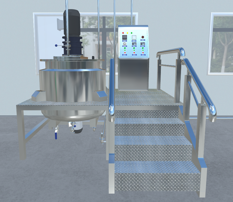 乳化品生產(chǎn)線虛擬仿真實(shí)驗(yàn)教學(xué)平臺