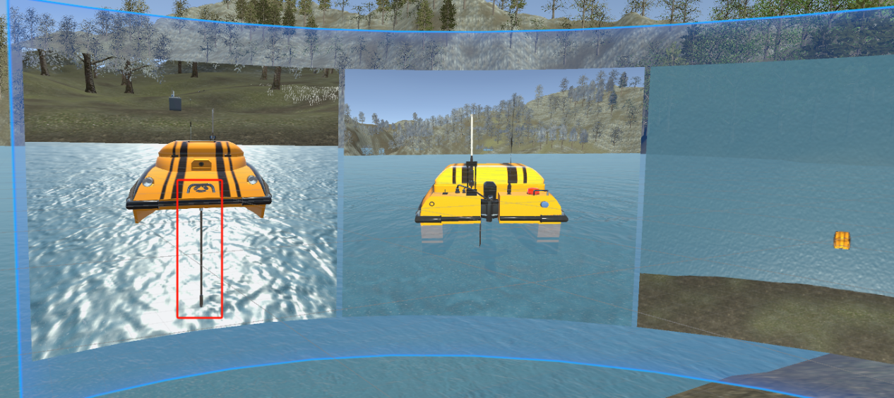 環(huán)境檢測無人船VR實訓(xùn)實驗系統(tǒng)