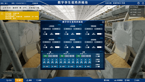 數字孿生蛋雞養殖場